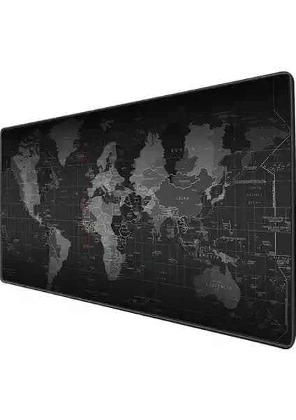 Buyfun Dünya Haritası Büyük Mouse Pad İncelemesi Geniş Yüzey ve Şık Tasarım Özellikleri