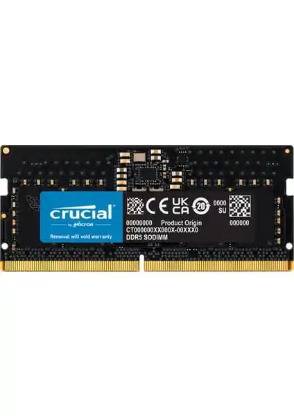 Crucial 32GB DDR5 5600 MHz Notebook RAM: Yüksek Performans ve Uyumluluk Özellikleri