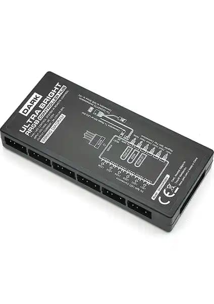 Dark ARGB Hub 6 Fan Takılabilir ile Gelişmiş Soğutma ve Renk Kontrol Çözümü