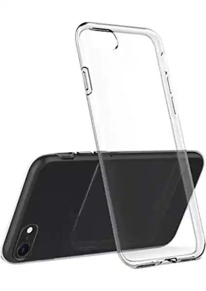 DNZ Bilişim Şeffaf Silikon Kılıf iPhone 7 ve 8 için Hafif ve Dayanıklı Koruma