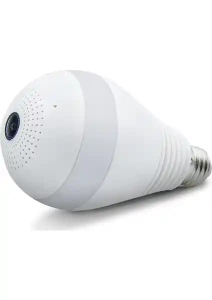 Eays Panoramik 360 Derece Wi-Fi IP Ampul Kamera Güvenlik ve İzleme Çözümü