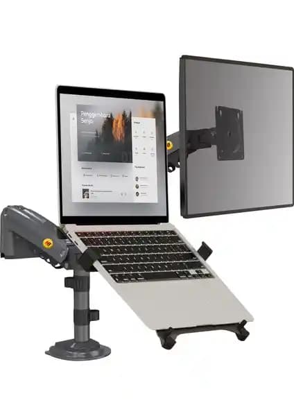 Ergoflex Nb H180-FP Çok Yönlü Monitör ve Laptop Standı Özellikleri ve Kullanım Avantajları
