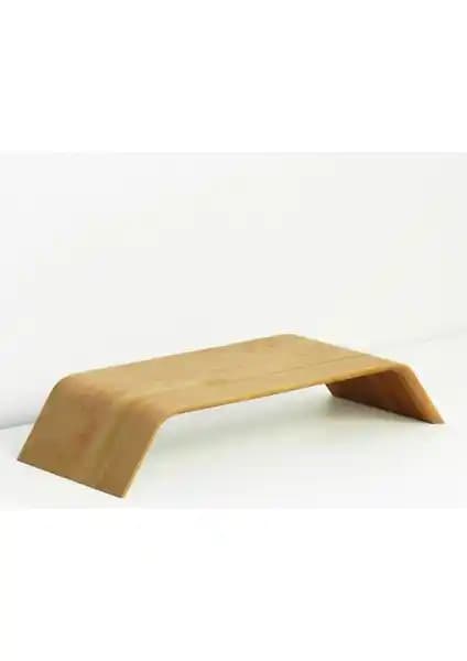 Fagus Ahşap Monitör Standı: Ergonomik ve Estetik Tasarım ile Çalışma Alanını Geliştirir