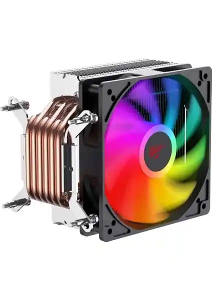 Havit Gamenote F2005 120MM RGB Kule Tipi İşlemci Fanı Yüksek Performans ve Estetik İçin