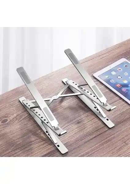 iDock N8 Çift Taraflı Ayarlı Katlanabilir Alüminyum Laptop Standı İncelemesi
