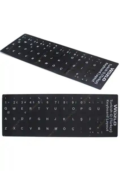 Koodmax Türkçe Q Klavye Sticker Seti: Dayanıklı ve Estetik Çözüm