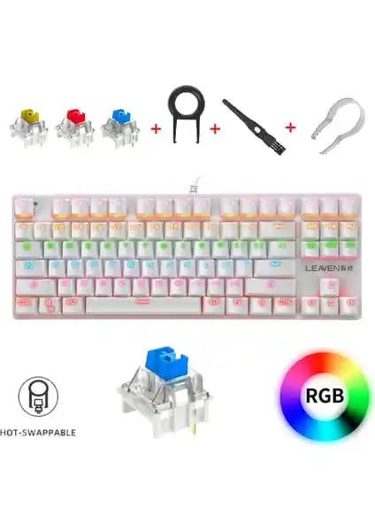 Leaven K550 Kablolu Mekanik Klavye Detaylı İnceleme ve Özellikleri