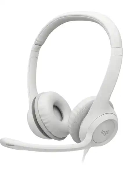 Logitech H390 USB Gürültü Önleyici Mikrofonlu Beyaz Kulaklık İncelemesi ve Özellikleri