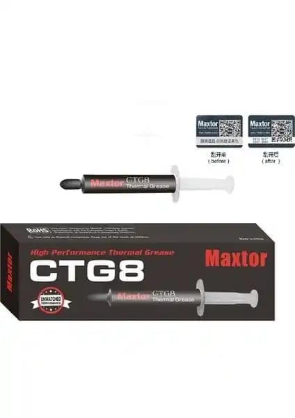 Maxtor CTG8E Yüksek Performanslı Termal Macun ile Sistem Soğutmasını Optimize Edin