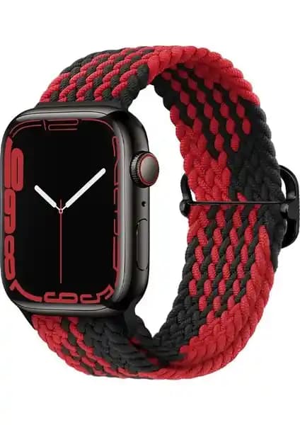 MobaxAksesuar Apple Watch 10 42mm için şık ve dayanıklı örgü tokalı kordon seçeneği