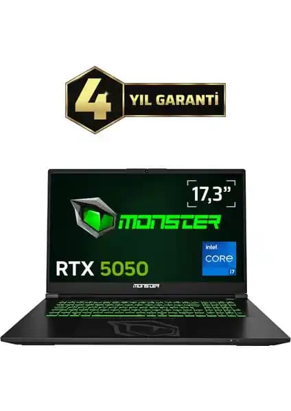 Monster Abra A7 V16.2.8: Güç ve Taşınabilirlik Sunan Yüksek Performanslı Oyun ve Çok Amaçlı Laptop