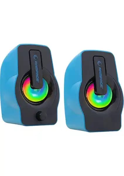 Rampage RMS-G7 Falsetto 2.0: Güçlü Ses ve Estetik Tasarım ile Kompakt Multimedia Hoparlör