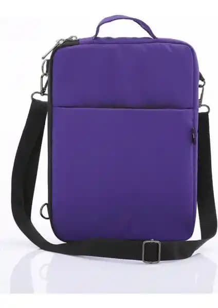 Roxbros iPad Pro 11 2021 Mor Renkli Tablet Çantası Dayanıklı ve Şık Tasarım