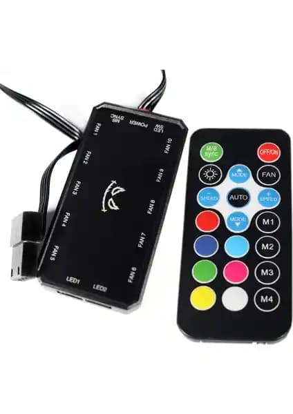 Rush RGB Fan Kontrolcü Seti İncelemesi: Renk ve Hız Ayarlarıyla Sistem Estetiği