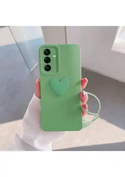 Samsung Galaxy M14 Uyumlu Kalpli Love Silikon Kılıf: Estetik ve Koruma Bir Arada