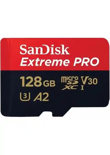 SanDisk Extreme Pro 128GB Micro SD Kartı Yüksek Performans ve Güvenilirlik Sağlar
