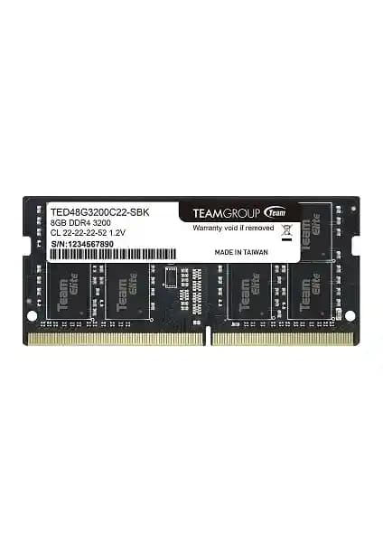 Team Elite 8GB DDR4 Notebook RAM: Yüksek Performans ve Güç Artırıcı Bellek Modülü