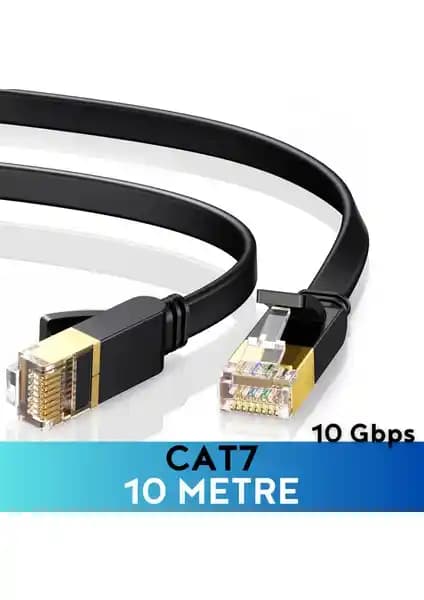 Vetech Cat7 10 Metre Ethernet Kablosu Yüksek Hızlı ve Güvenilir Ağ Çözümü