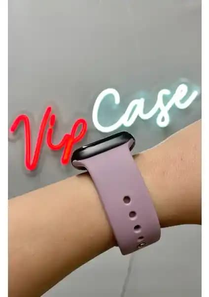 Vip Case Silikon Apple Watch Kordonları 42mm-45mm Arası Geniş Renk Seçenekleriyle