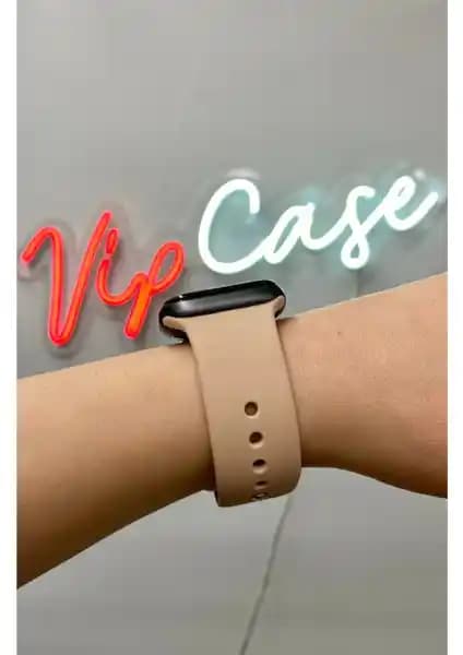 Vip Case Silikon Kordonlar 38mm 40mm 41mm Apple Watch İçin Dayanıklı ve Şık Tasarım