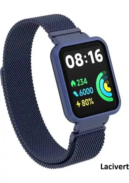 Xiaomi Redmi Watch 2 Lite için Metal Kordon: Şık ve Fonksiyonel Saat Aksesuarı