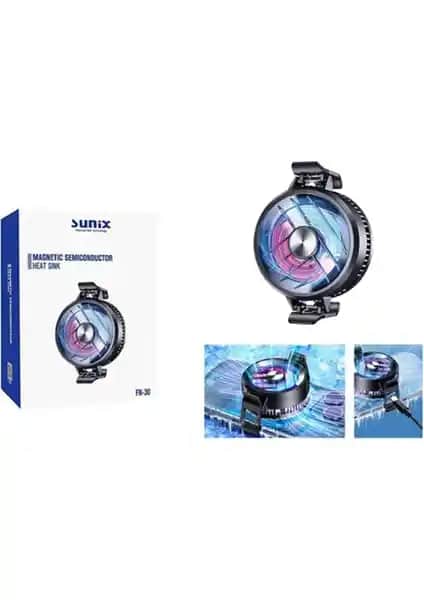 Fn-30 RGB Fanlı Manyetik Telefon Soğutucu: Yüksek Performans ve Estetik Tasarım