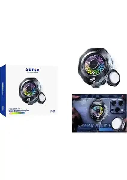 Fn-50 RGB Manyetik Telefon Soğutucu: Şık Tasarım ve Güçlü Soğutma Özellikleri