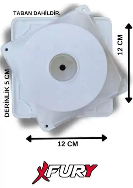 Fury Güvenlik Kamerası Montaj Buatı ve Alt Kapağı: Dayanıklı, Çok Yönlü ve Kolay Kurulum