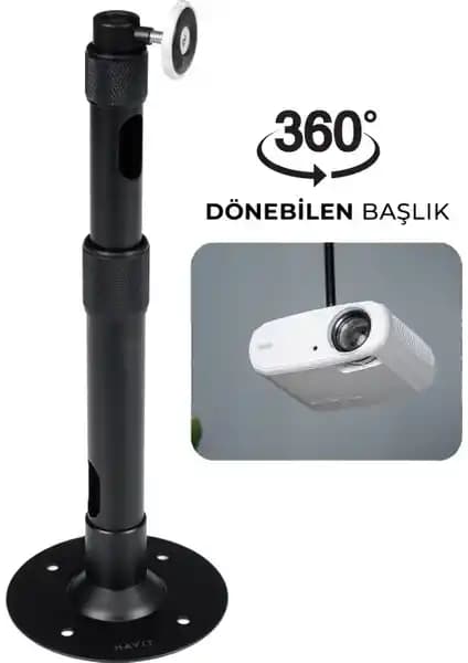 Havit PA304 Projeksiyon Tavan Askı Aparatı: Esnek ve Dayanıklı Montaj Çözümü