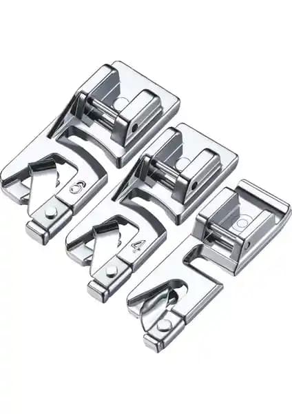 İşkur Makina Kıvırma Ayak Seti - Dayanıklı Metal Malzeme ve Geniş Makine Uyumu