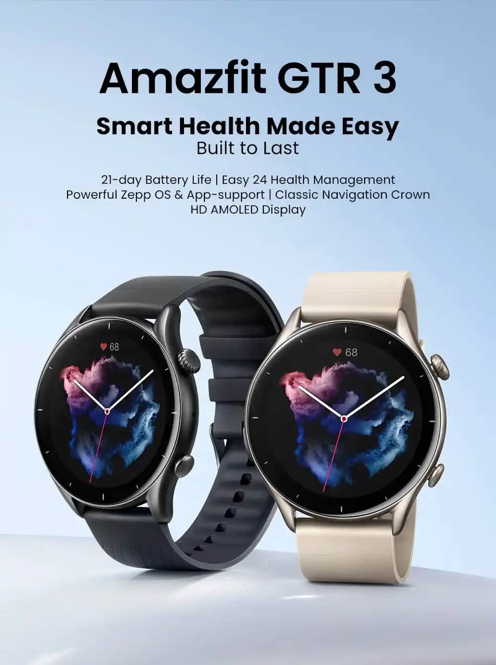 Amazfit GTR 3 Akıllı Saat Özellikleri ve Sağlık Takibi Avantajları