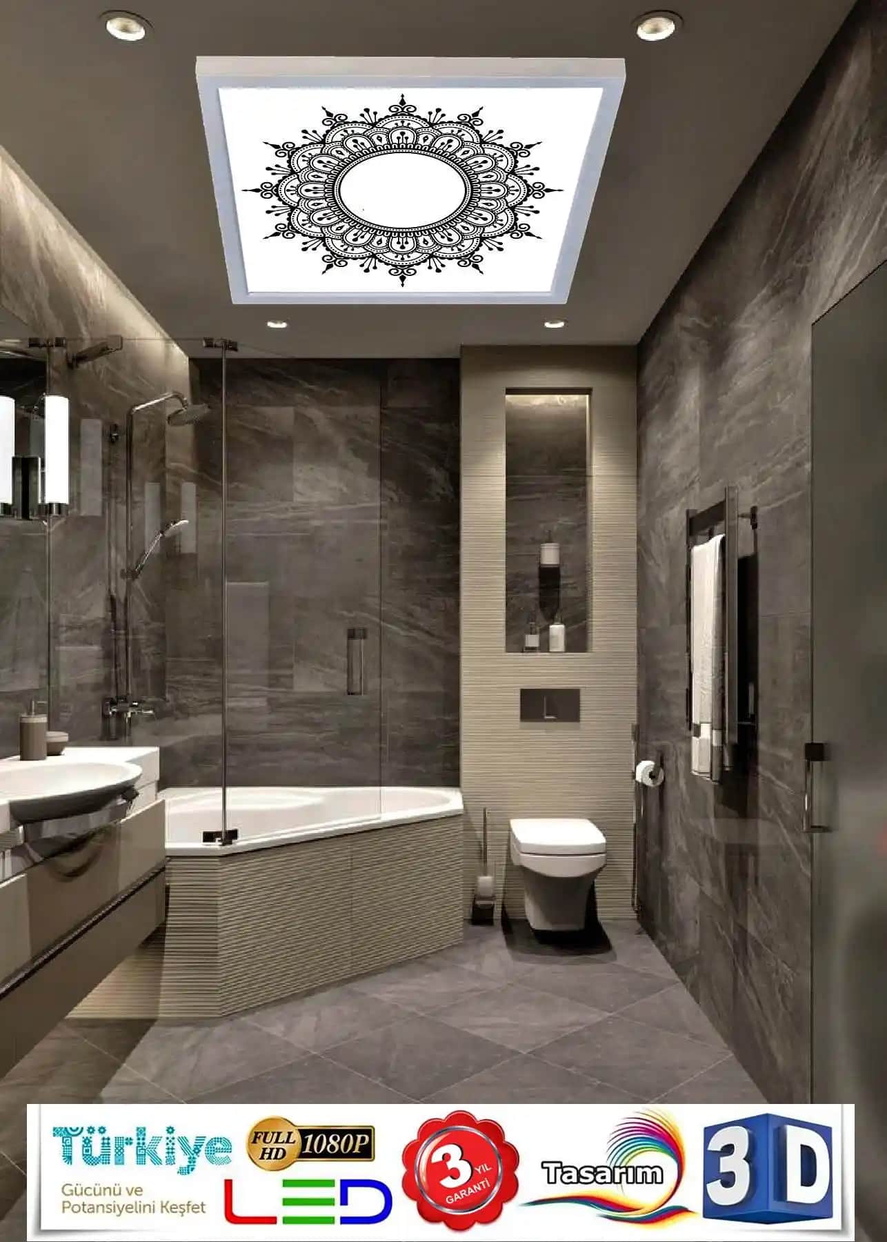 Banyo Tavan Lambası Seçimi ve Trendleri: Modern ve İşlevsel Aydınlatma Çözümleri