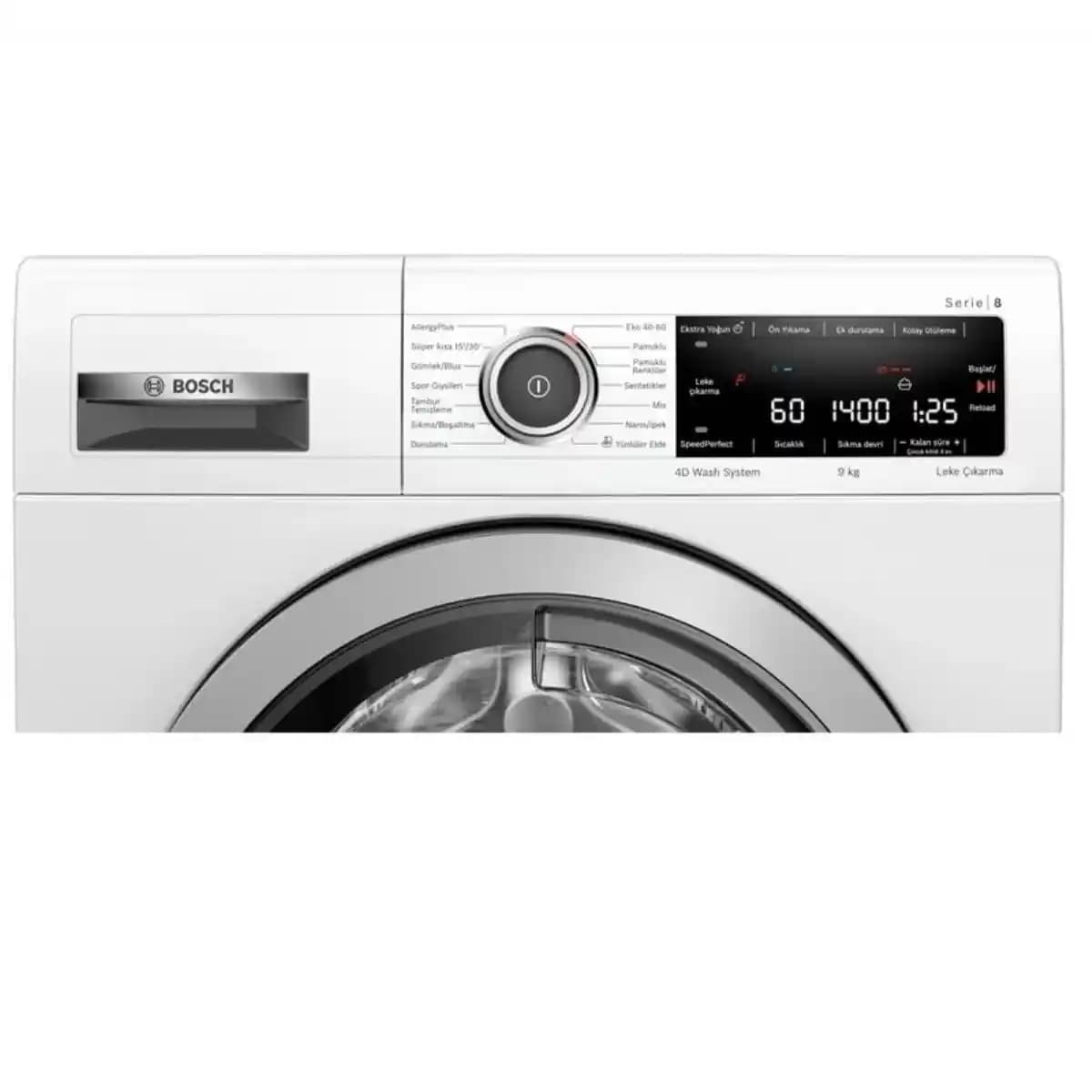 Bosch Serie 8 Çamaşır Makinesi Özellikleri ve Avantajları Hakkında Kapsamlı Bilgi