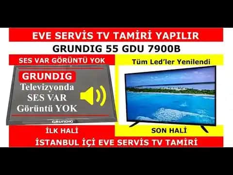 Grundig Televizyonlarda Ses Var Ama Görüntü Yok: Nedenleri ve Çözüm Yolları