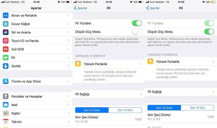 iPhone Güç Tasarrufu Modu ile Pil Ömrünü Uzatmanın Etkili Yolları
