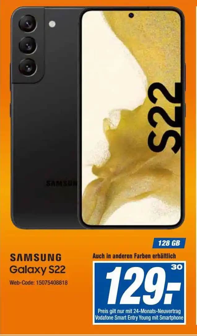 MediaMarkt'ta Samsung Galaxy S22 Serisi: En Güncel Modeller ve Aksesuarlar