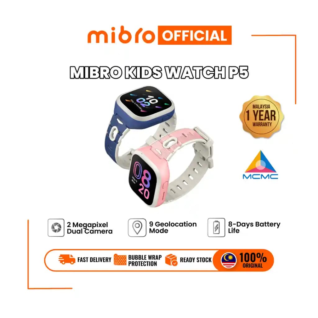 Mibro P5 Akıllı Saat: Çocuklar ve Gençler İçin Güvenilir ve Fonksiyonel Teknoloji