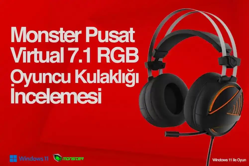 Monster oyuncu kulaklıkları: yüksek ses kalitesi ve ergonomik tasarımıyla öne çıkan modeller