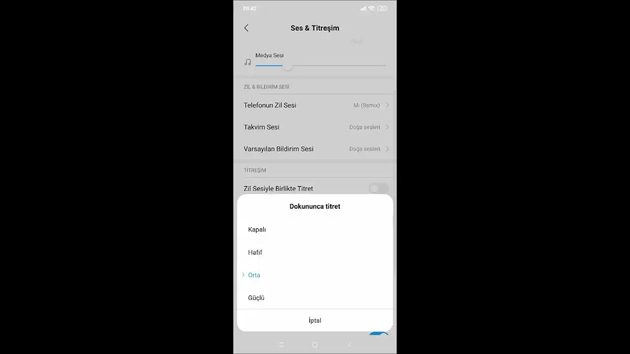 Redmi Cihazlarında Titreşim Ayarlarının Doğru Yapılma Rehberi