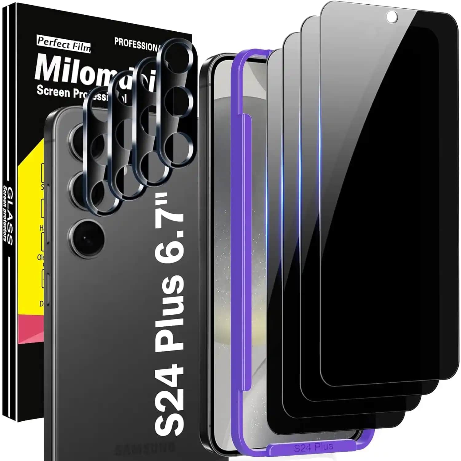 Samsung Galaxy S24 Plus İçin En Güvenli ve Estetik Ekran Koruyucu Seçenekleri