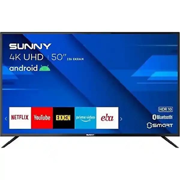 Sunny 50 inç Ultra HD Smart TV ile Evde Sinema Keyfini Yüksek Kaliteyle Yaşayın