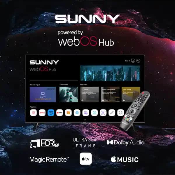 Sunny TV ve WebOS Entegrasyonu: Akıllı Televizyonlarda Yeni Dönem Başlıyor