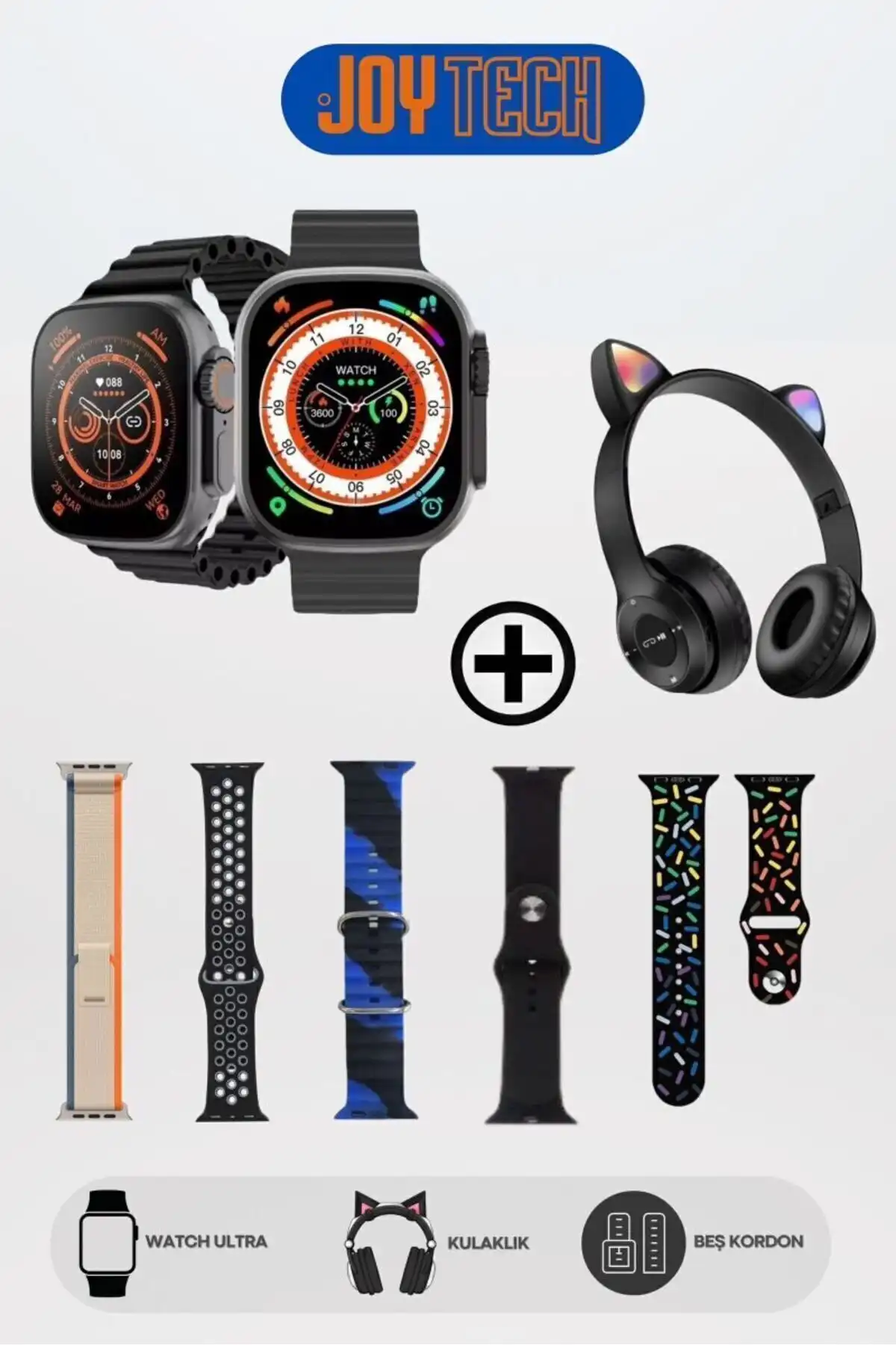 JOYTECH Tk-702 ve SMARTEST 49mm Ultra Akıllı Saatlerin Detaylı Karşılaştırması