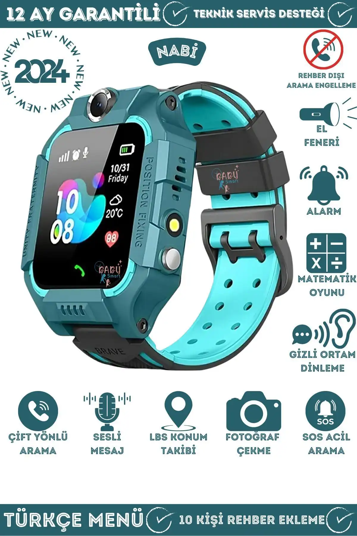 Nabi LBS ve SmartWatch Akıllı Çocuk Saatleri: Hangisi İhtiyacınıza Uygun?