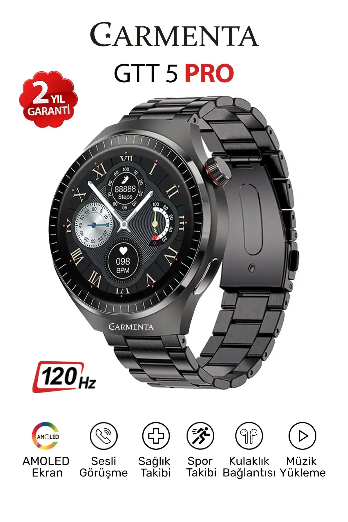Carmenta GTT 5 Pro ve Huawei Watch GT5: Akıllı Saat Karşılaştırması