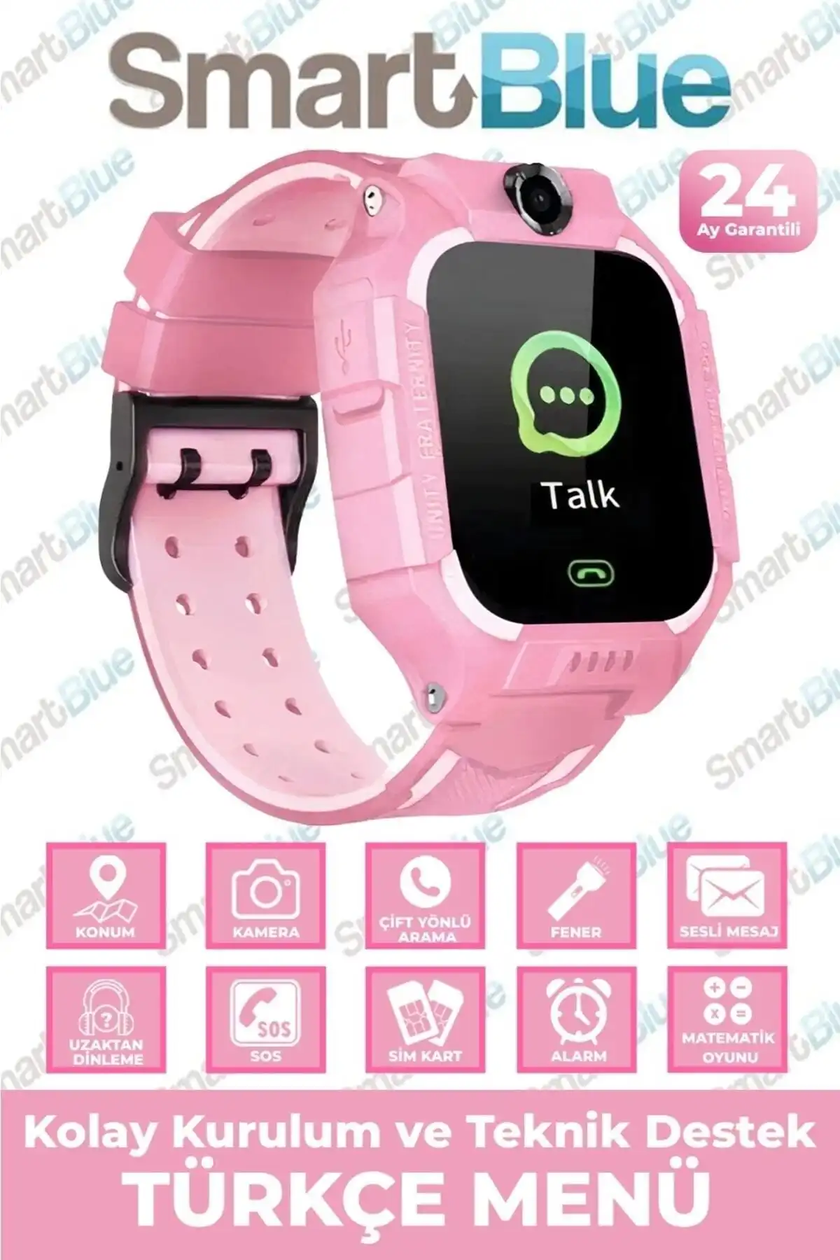 SMARTBLUE ve SmartWatch Kız Çocuk Saatlerinin Özellikleri ve Faydaları