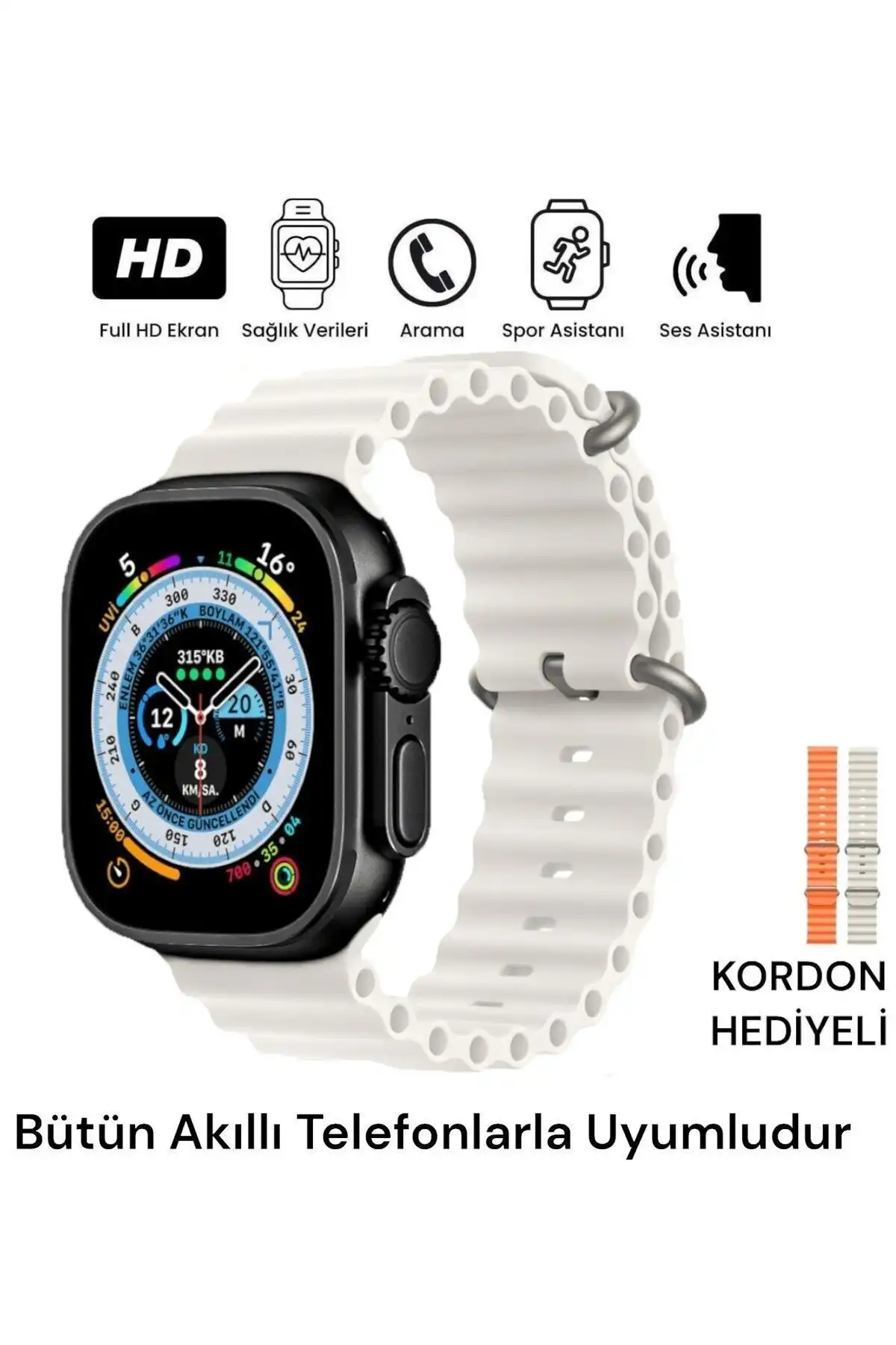 Akıllı Saat Karşılaştırması: EKAGRA Watch 8 Ultra ile Technodia Gs8 Ultra Plus