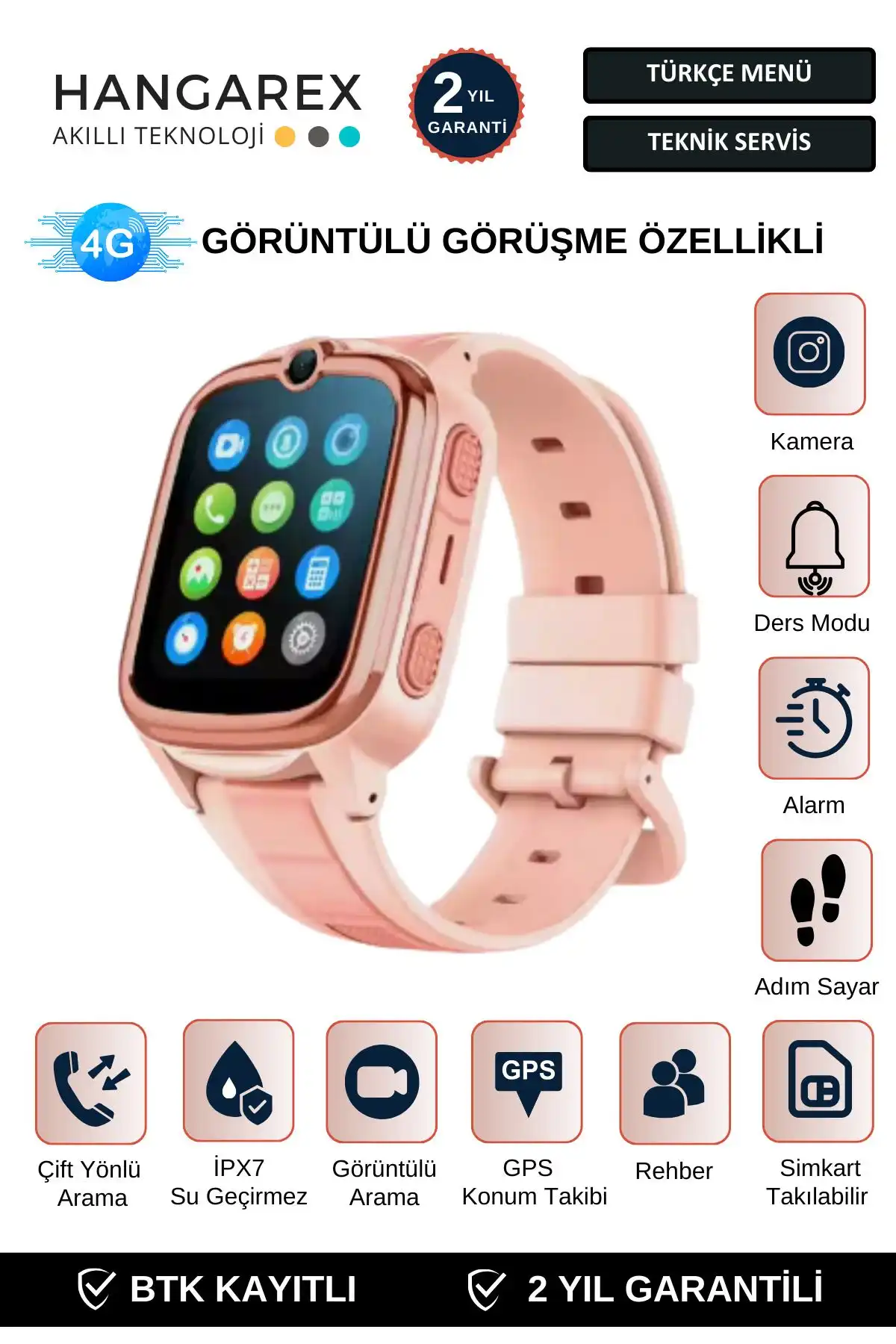 HANGAREX H40 ve SMARTBLUE Q19 Akıllı Çocuk Saatleri Karşılaştırması