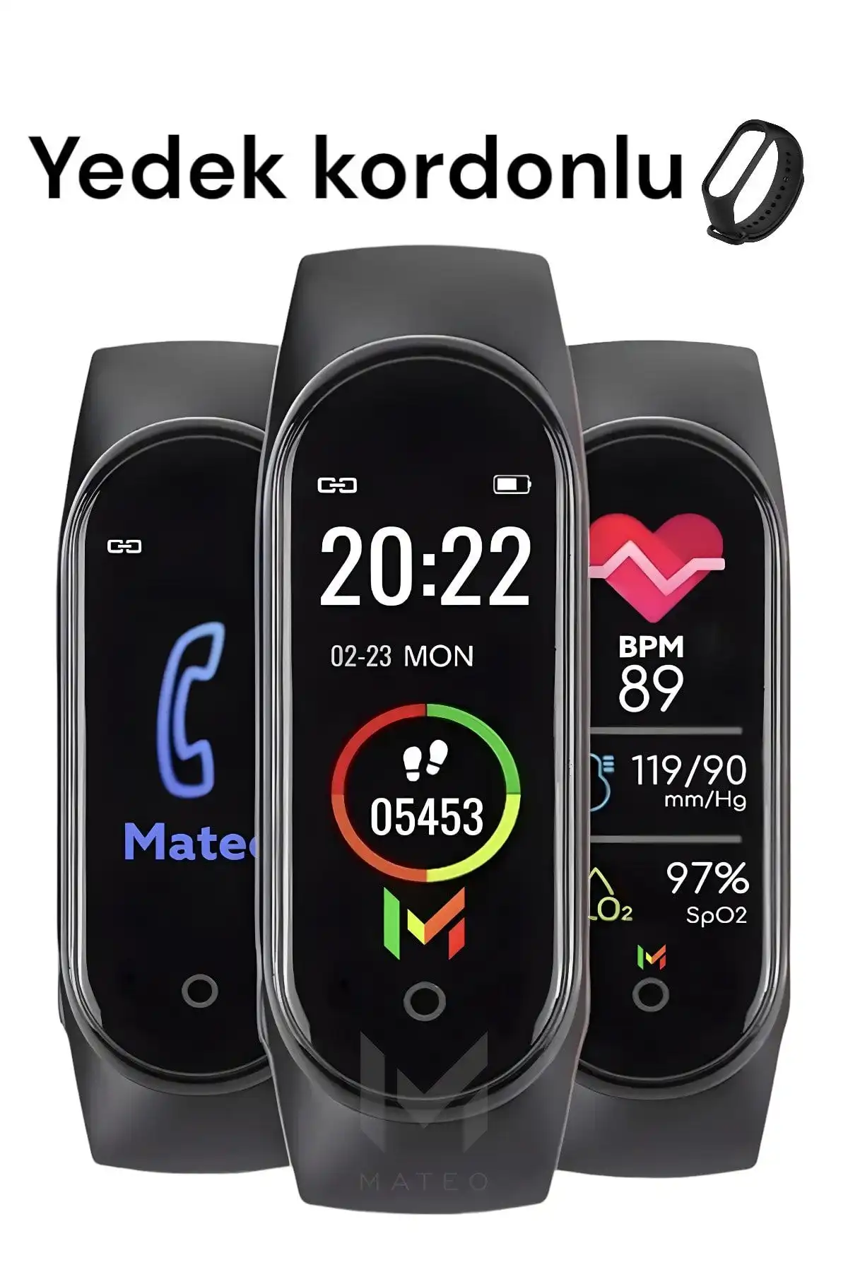 MATEO M6 Akıllı Bileklik ve TECHNOMEN Akıllı Saat Karşılaştırması