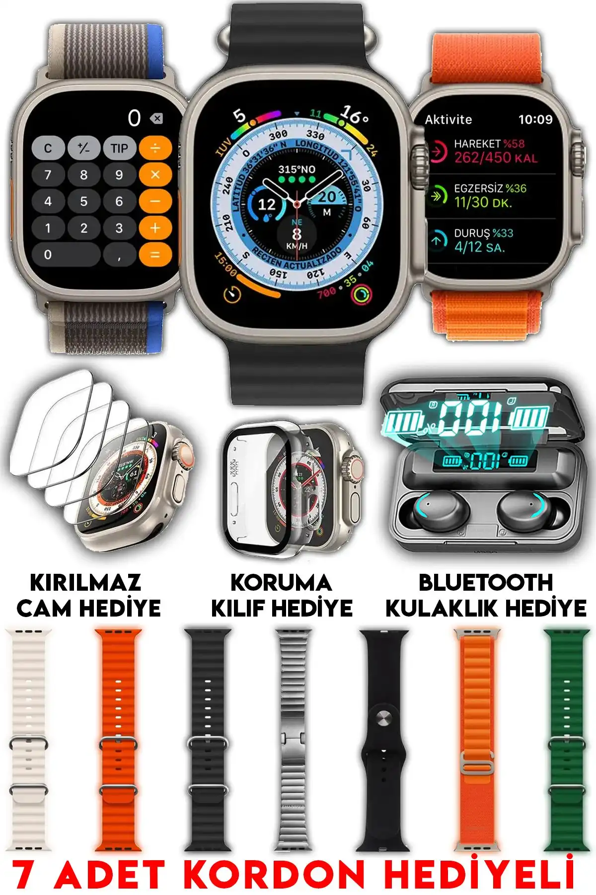 SMARTEST Watch Ultra+49mm ve Yeni Versiyon Akıllı Saat Karşılaştırması